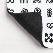 Adinkraアフリカのシンボル マウスパッド (コーナー)