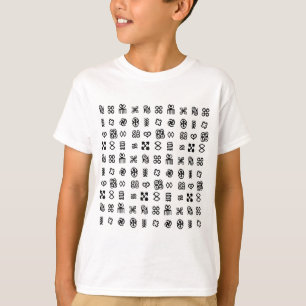 Adinkraアフリカのシンボル Tシャツ