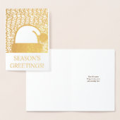 Adinkraクリスマスカード 箔カード (ディスプレー)