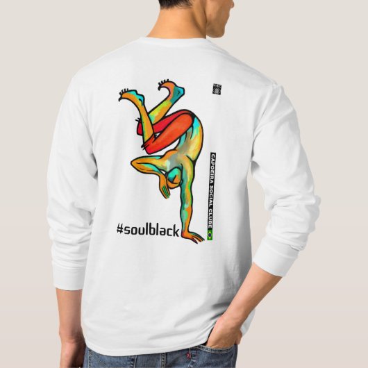 Adinkra: Corações Ligados! Tシャツ (裏面)