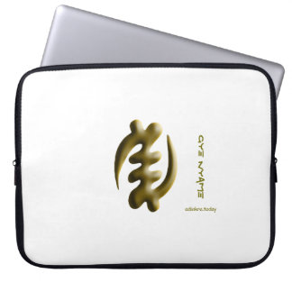 Adinkra - Gye Nyame ラップトップスリーブ