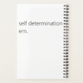 Adinkra Notebook 1 プランナー手帳 (裏面)