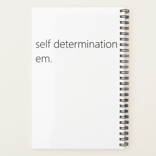 Adinkra Notebook 1 プランナー手帳 (裏面)