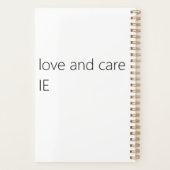 Adinkra Notebook 2 プランナー手帳 (裏面)