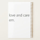 Adinkra Notebook 2 プランナー手帳 (裏面)