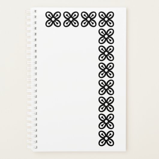 Adinkra Notebook 4 プランナー手帳 (正面)