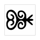 Adinkra Senufoシンボルゴム印 ラバースタンプ (インプリント)