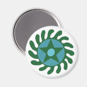 Adinkra Sesa WoSuban – 新しい始まり マグネット (正面/裏面)