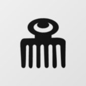 Adinkra Symbol (美しい)ウィンドウの固定 ウィンドウサイン (シート)