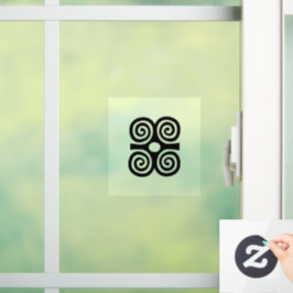 Adinkra Symbol (謙遜)ウィンドウの固定 ウィンドウサイン