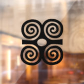Adinkra Symbol （謙遜）ウィンドウの固定 ウィンドウサイン (シート2)