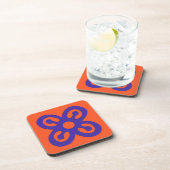 Adinkra Symbol (Avority)コースター コースター (右側)