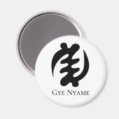 Adinkra Symbol GYE NYAME神の覇権 マグネット (正面/裏面)