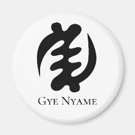 Adinkra Symbol GYE NYAME神の覇権 マグネット