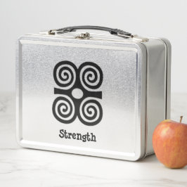 Adinkra Symbol Lunchbox メタルランチボックス