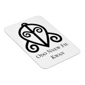 Adinkra Symbol ODO NNEW FIE KWAN Love... マグネット (右側)