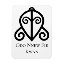 Adinkra Symbol ODO NNEW FIE KWAN Love...