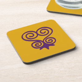 Adinkra Symbol (Sankofa)コースター コースター