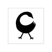 Adinkra Symbol (Sankofa)ゴム印 ラバースタンプ (インプリント)