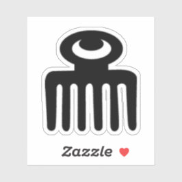 Adinkra Symbol Vinyl Sticker – 女性美しい シール
