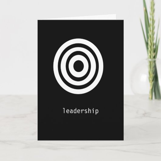 Adinkraheneグリーティングカード サンキューカード (正面)