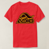 Adio Skateboarding Yellow Tシャツ (デザイン正面)