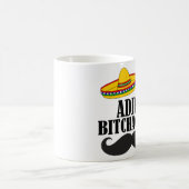 adiosのbitchachos コーヒーマグカップ (中央)