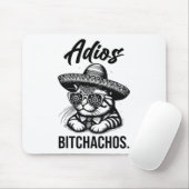Adios Achos Cat In Sombrero Adおもしろいおもしろい マウスパッド (マウス)