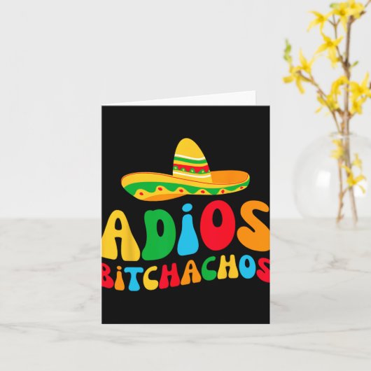 Adios Bichachos Bride Squad My Final Fiesta Bachel カード (黄色い花)