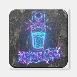 Adios MF ネオン パーティーショット マグネット