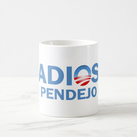 Adios Pendejo コーヒーマグカップ (中央)