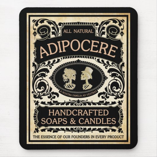 Adipocere マウスパッド (正面)