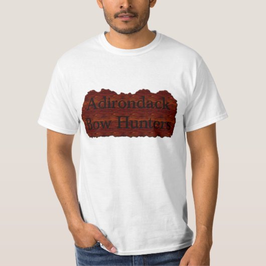 Adirondackの弓ハンターのTシャツ Tシャツ (正面)