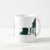 Adirondackの最も高いピークのコーヒー・マグ コーヒーマグカップ (正面右)