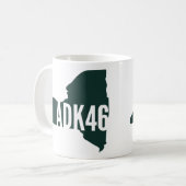 Adirondackの最も高いピークのコーヒー・マグ コーヒーマグカップ (正面左)