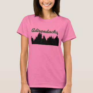 Adirondackの木のTシャツ Tシャツ