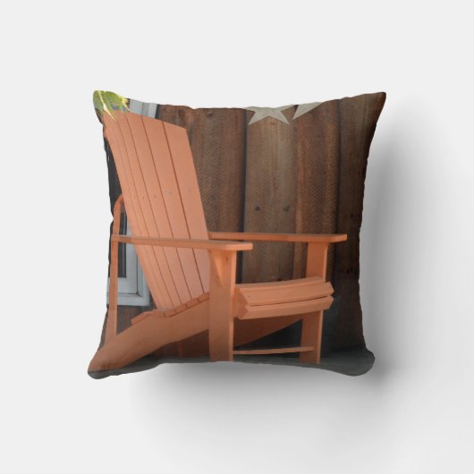 Adirondackの椅子 クッション (裏面)