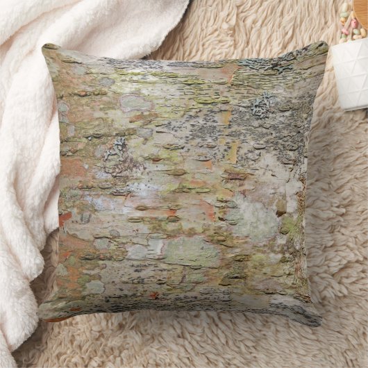 Adirondackの樹皮の枕 クッション (ブランケット)