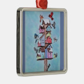 adirondackの鳥 メタルオーナメント (右)