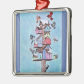 adirondackの鳥 メタルオーナメント (左)