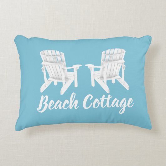 Adirondackはあなたの色および文字の議長を務めます アクセントクッション (正面)