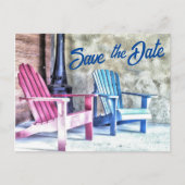 Adirondackチェアファミリー懇親会写真の追加 ポストカード (正面)