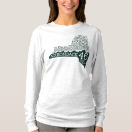 Adirondackハイピークスウィメンズ長袖Tシャツ Tシャツ