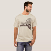 Adirondackハイピーク長袖Tシャツ(ブラウン) Tシャツ (正面フル)