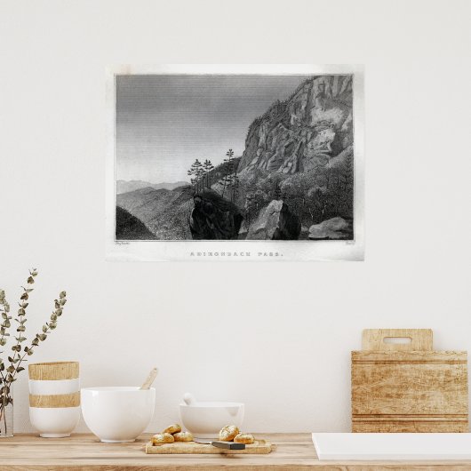 Adirondackパス ポスター (キッチン)