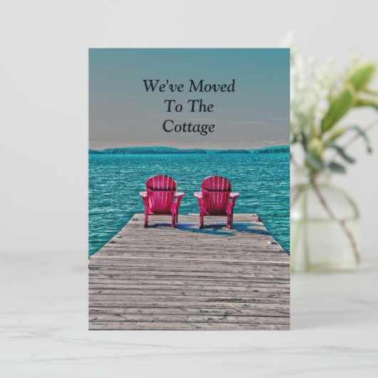 Adirondackビーチチェア新しいアドレスティール（緑がかった色）移動 案内状 (スタンド正面)