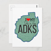 Adirondackポストカード ポストカード (正面/裏面)