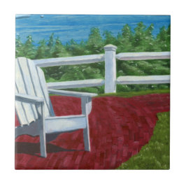 Adirondack Chair Painting タイル