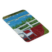 Adirondack Chair Painting マグネット (右側)