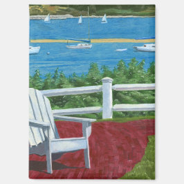 Adirondack Chair Painting マグネット